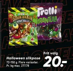 Bilka Halloween slikpose tilbud