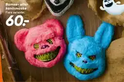 Bilka Bamse- eller kaninmaske tilbud