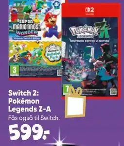 Bilka Switch 2: Pokémon Legends Z-A tilbud