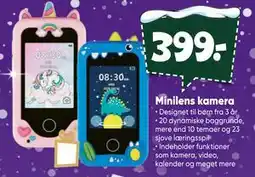 Bilka Minilens kamera tilbud