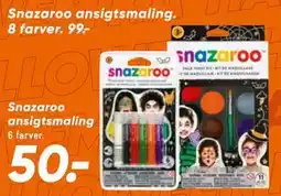 Bilka Snazaroo ansigtsmaling tilbud