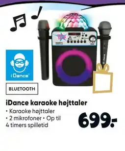 Bilka iDance karaoke højttaler tilbud