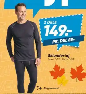 Bilka Skiundertøj tilbud