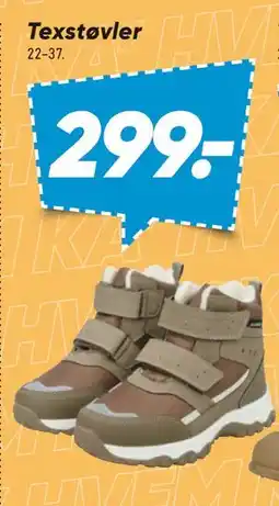 Bilka Texstøvler tilbud