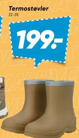 Bilka Termostøvler tilbud