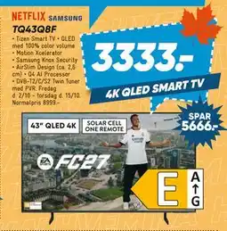 Bilka Samsung TQ43Q8F tilbud
