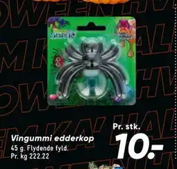 Bilka Vingummi edderkop tilbud