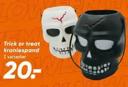 Bilka Trick or treat kraniespand tilbud