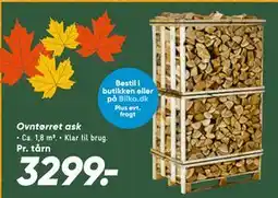 Bilka Ovntørret ask tilbud