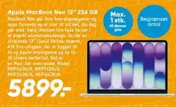 Bilka Apple MacBook Neo 13” 256 GB tilbud