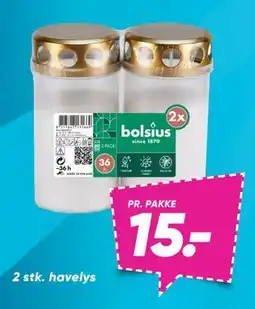 Bilka 2 stk. havelys tilbud