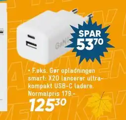 Bilka X2O lancerer ultrakompakt USB-C ladere tilbud