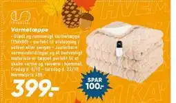 Bilka Varmetæppe tilbud