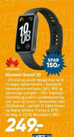 Bilka Huawei band 10 tilbud
