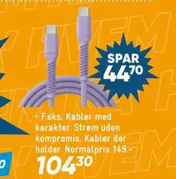 Bilka Kabler tilbud