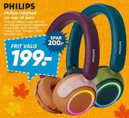 Bilka Philips trådløse on-ear til børn tilbud