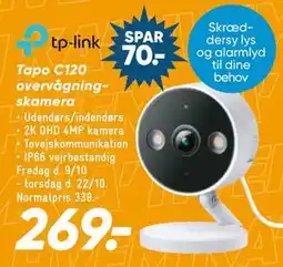 Bilka Tapo C120 overvågningskamera tilbud