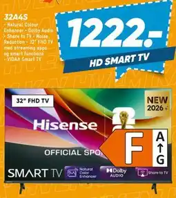 Bilka Hisense 32A4S tilbud