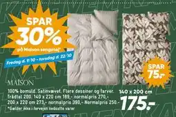 Bilka Maison sengetøj tilbud
