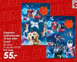Bilka Dogman julekalender til kat eller hund tilbud
