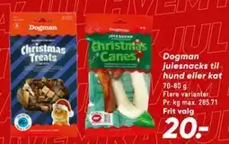 Bilka Dogman julesnacks til hund eller kat tilbud