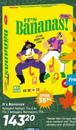 Bilka It´s Bananas tilbud