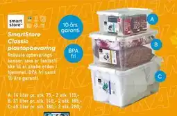 Bilka SmartStore Classic plastopbevaring tilbud