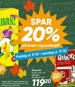 Bilka Bræt- og puslespil tilbud