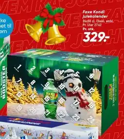 Bilka Faxe Kondi julekalender tilbud