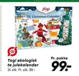 Bilka Yogi økologisk te julekalender tilbud