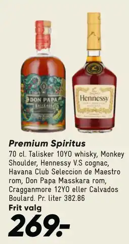 Bilka Premium Spiritus tilbud