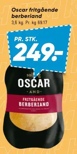 Bilka Oscar fritgående berberiand tilbud