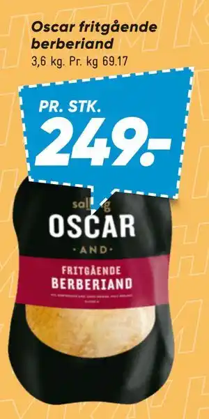 Bilka Oscar fritgående berberiand tilbud