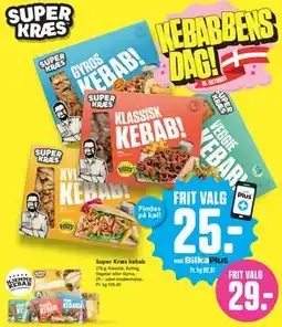 Bilka Super Kræs kebab tilbud