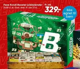 Bilka Faxe Kondi Booster julekalender tilbud