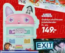Bilka Gabbys dollhouse julekalender tilbud