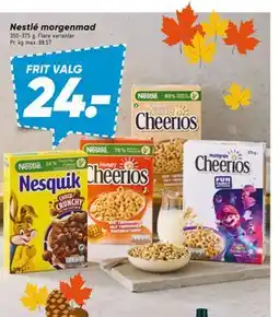 Bilka Nestlé morgenmad tilbud