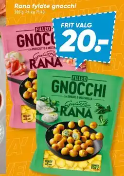 Bilka Rana fyldte gnocchi tilbud