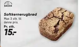 Bilka Softkernerugbrød tilbud