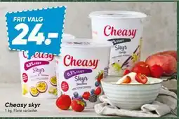 Bilka Cheasy skyr tilbud