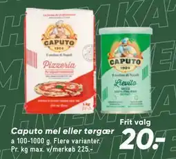 Bilka Caputo mel eller tørgær tilbud