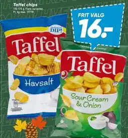 Bilka Taffel chips tilbud