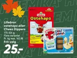 Bilka Lillebror ostehaps eller Cheez Dippers tilbud