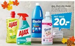Bilka Ajax, Klorin eller Dunlet tilbud