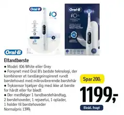 Føtex Oral-B Eltandborste tilbud