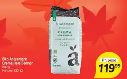 Fakta Tyskland Öko Änglamark Crema Hele Bønner tilbud