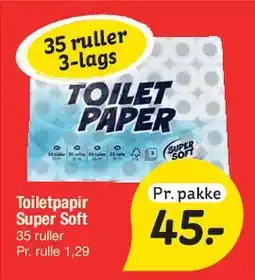 Fakta Tyskland Toiletpapir Super Soft tilbud