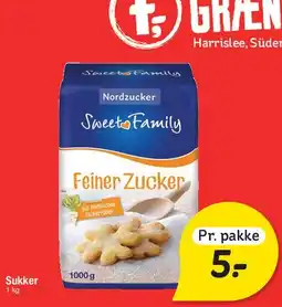 Fakta Tyskland Feiner Zucker / Sukker 1 kg tilbud