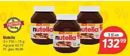 Fakta Tyskland Nutella / udvalg (glas) tilbud
