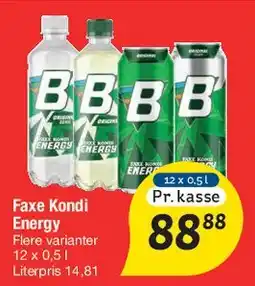 Fakta Tyskland Faxe Kondi Energy tilbud
